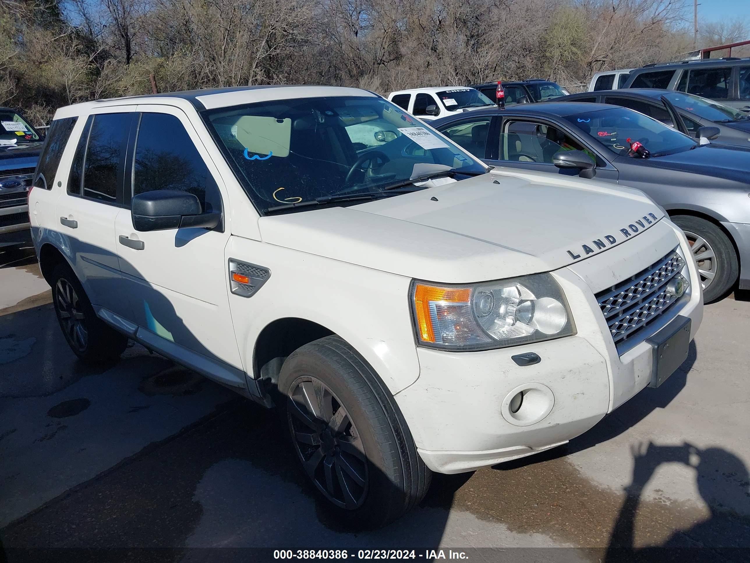 land rover lr2 2008 salft24n48h089970