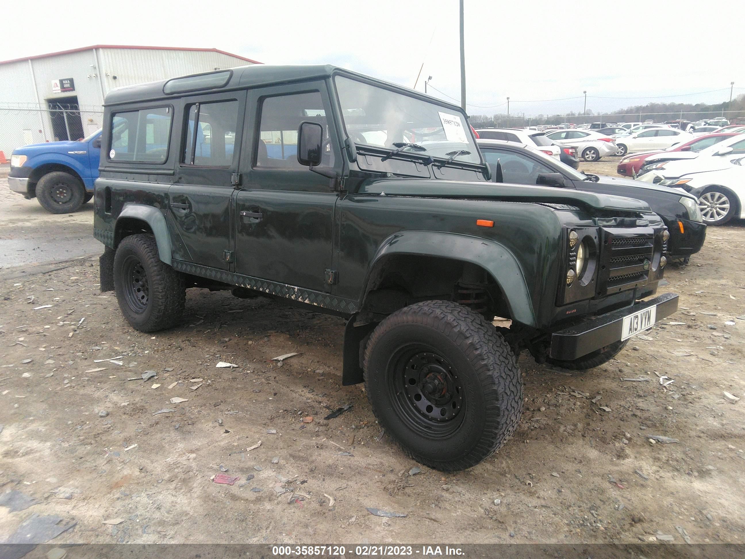 land rover defender 1993 salldhmf7la935094