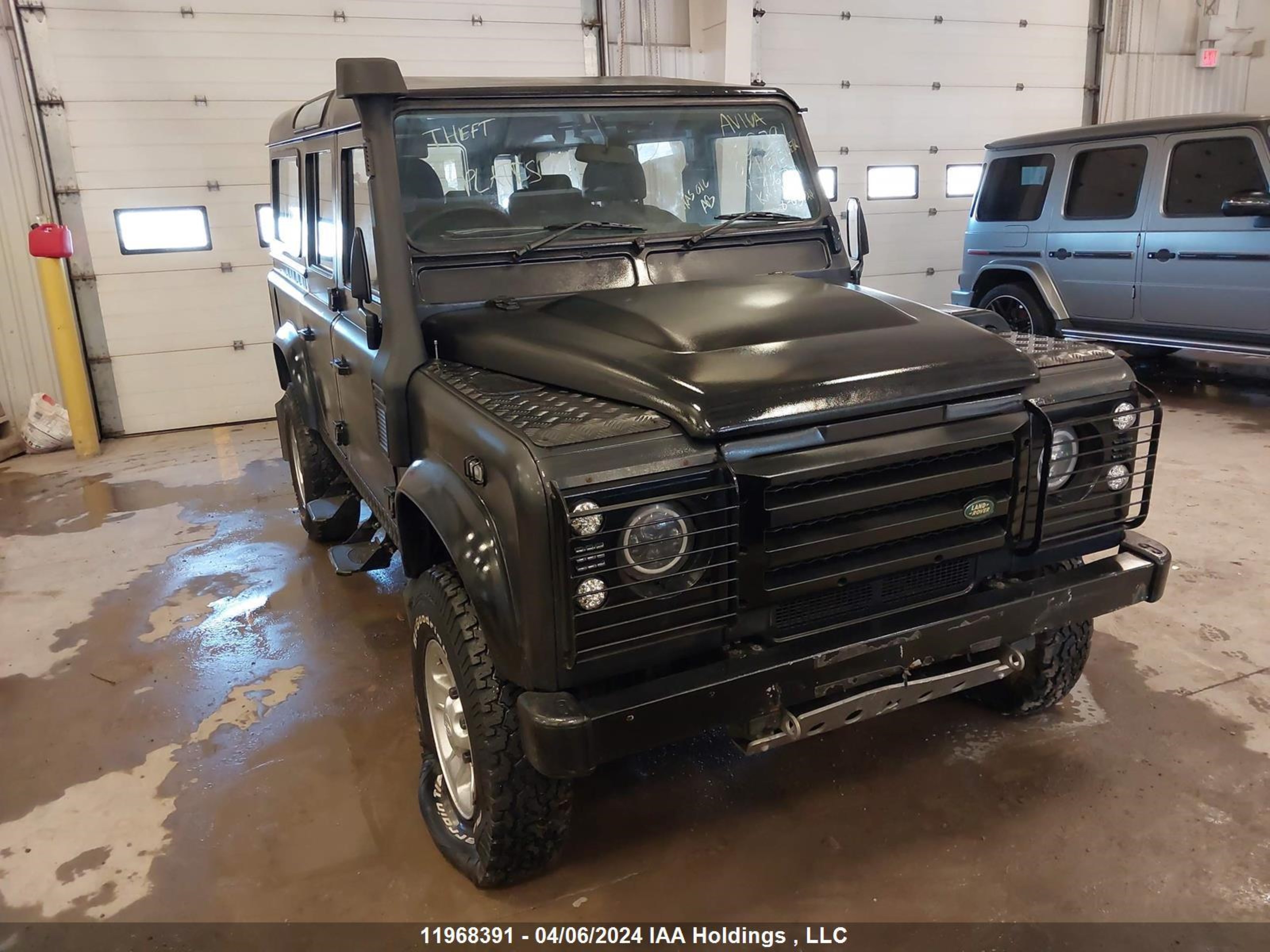 land rover defender 2007 salldhms77a736721