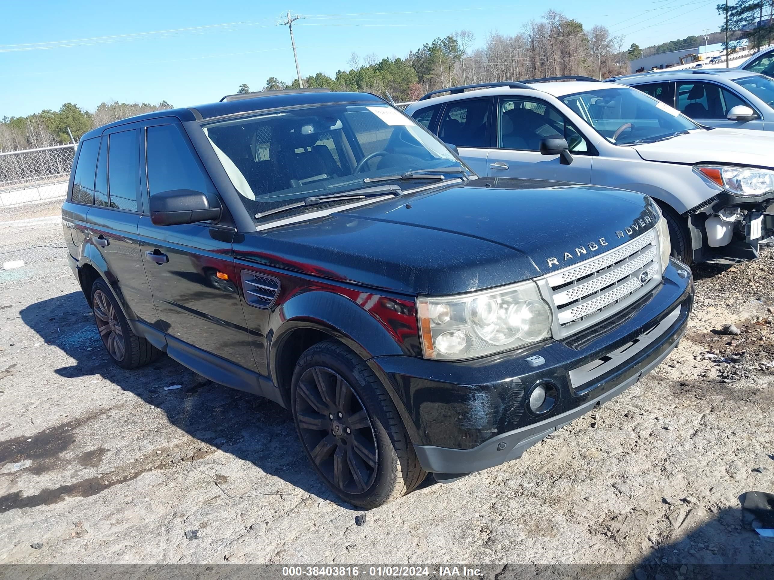 land rover range rover sport 2007 salsh23407a992407