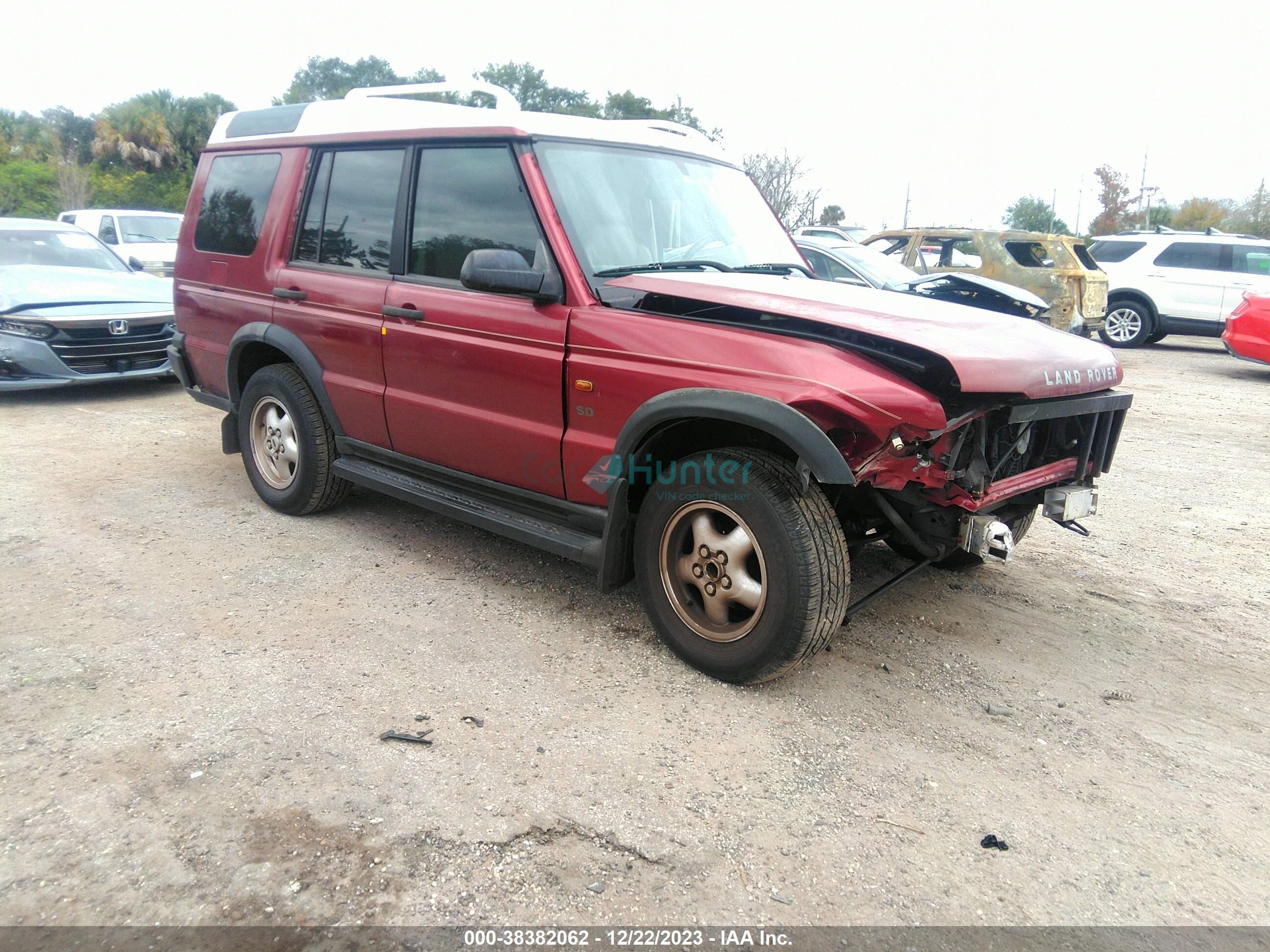 land rover discovery 2001 saltl12461a703486