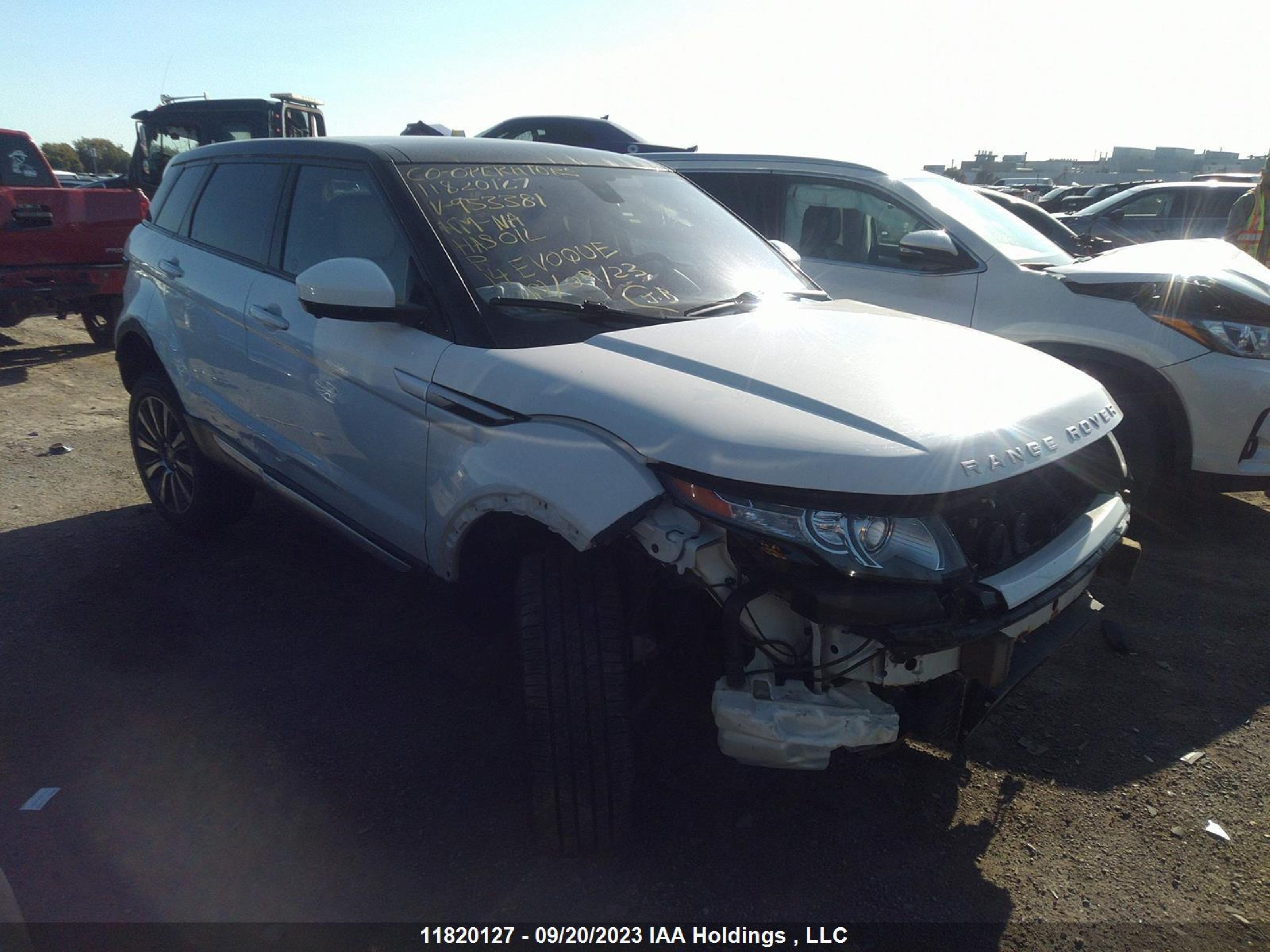 land rover range rover evoque 2014 salvv2bg3eh953381