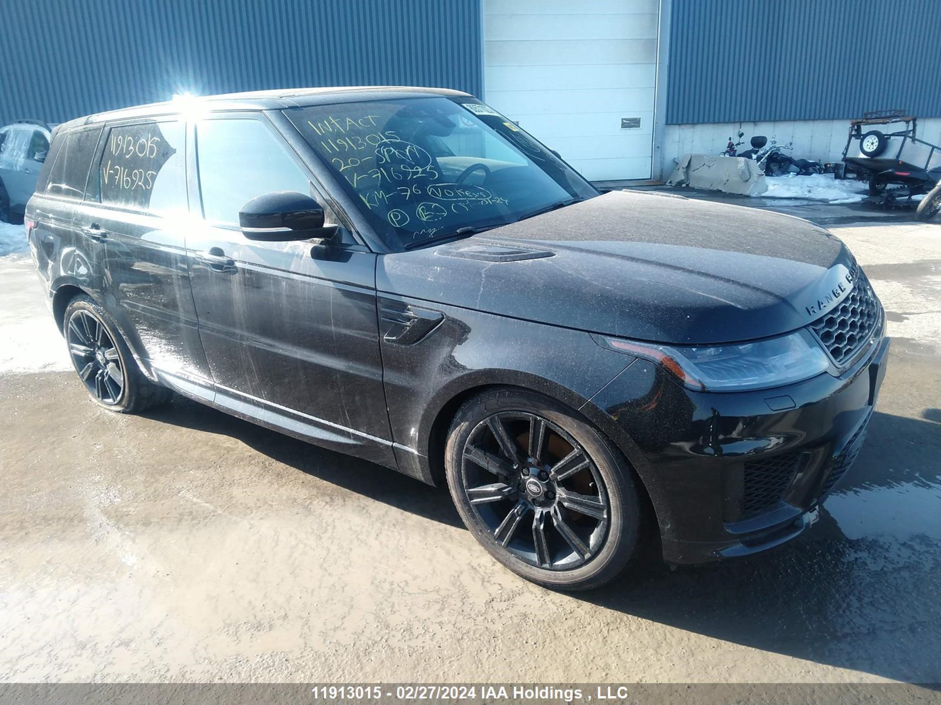 land rover range rover sport 2020 salwr2rk4la716925