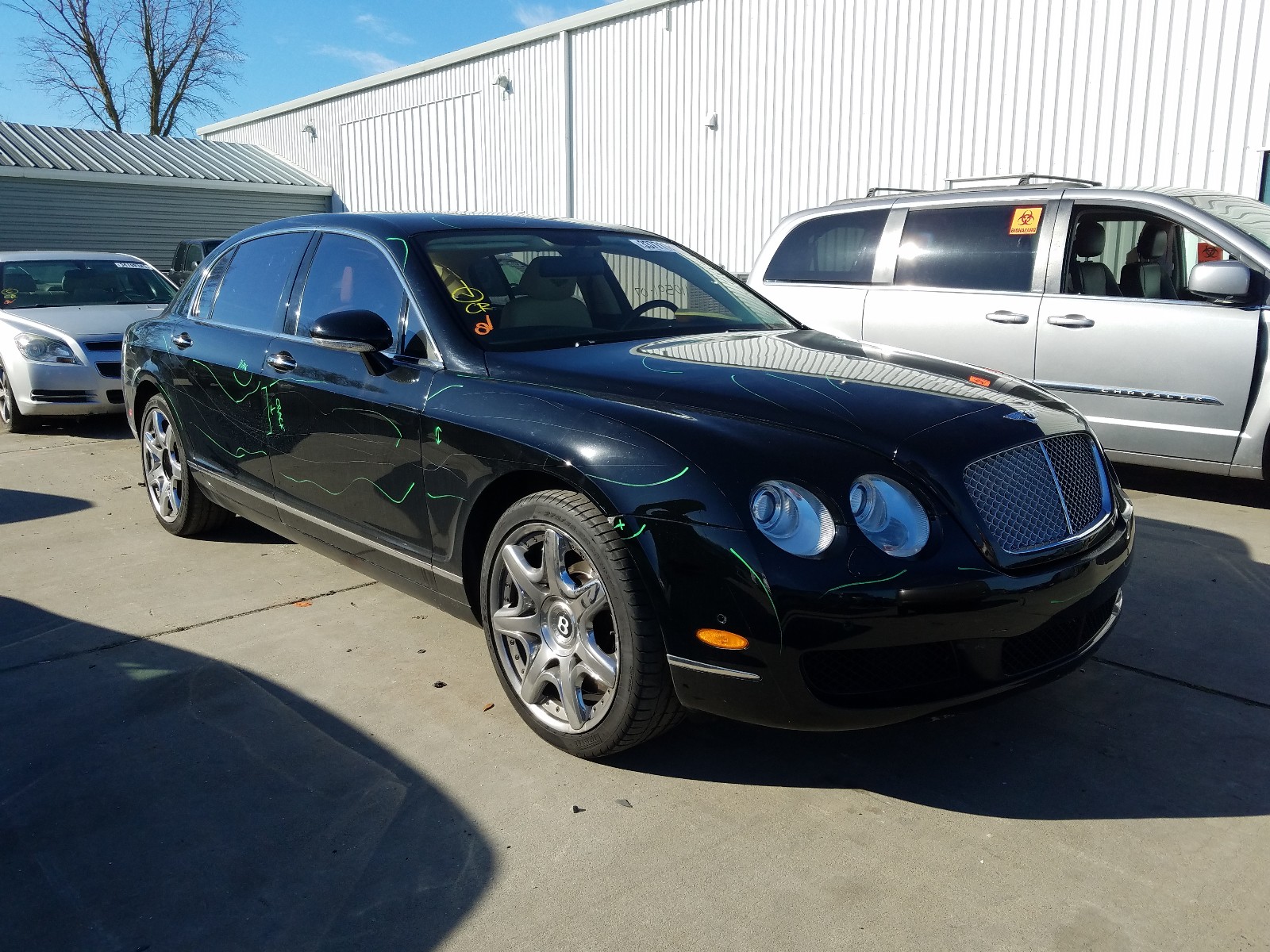 bentley continenta 2007 scbbr93w97c041452