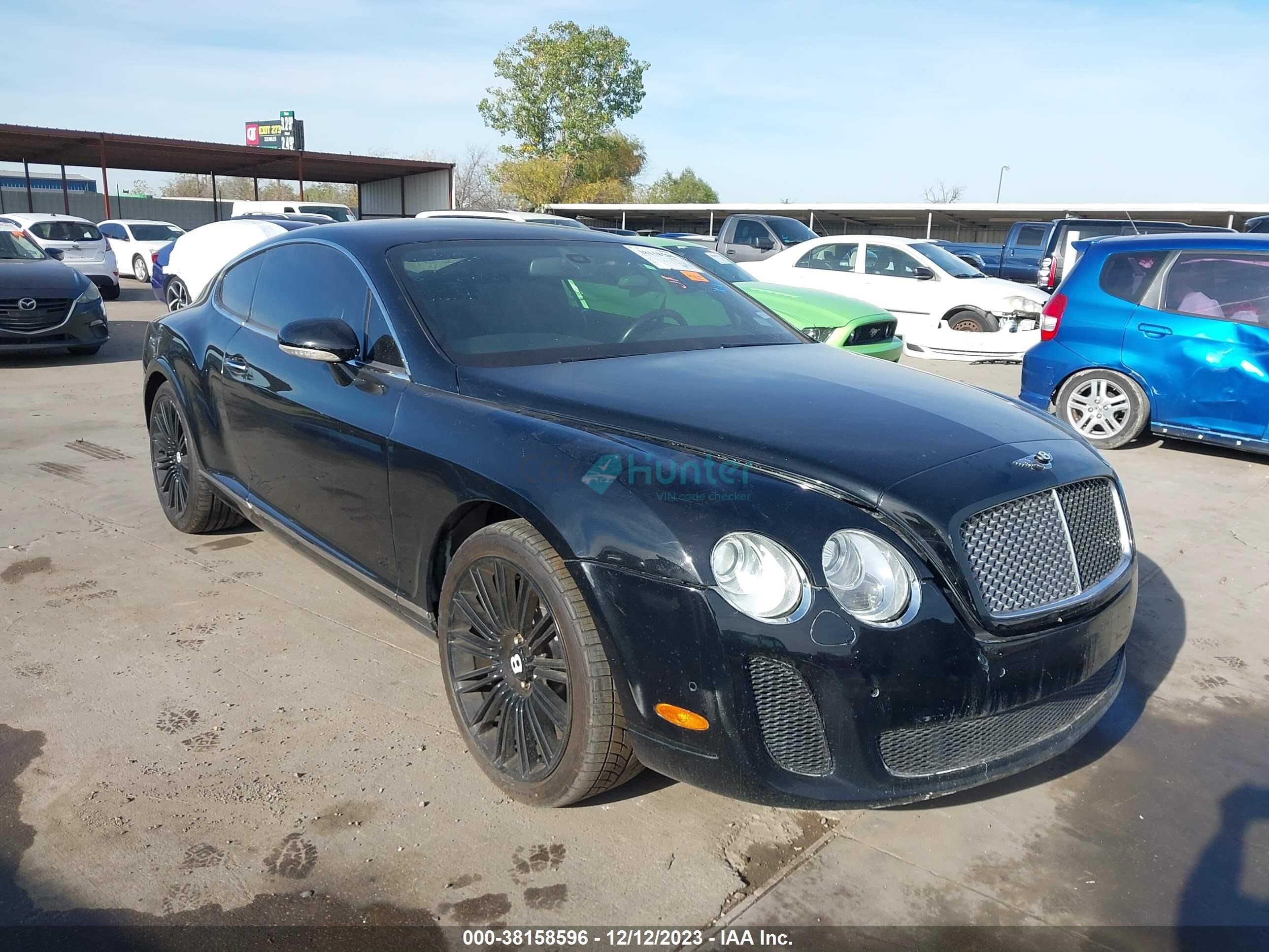 bentley continental gt 2008 scbcp73w88c059246