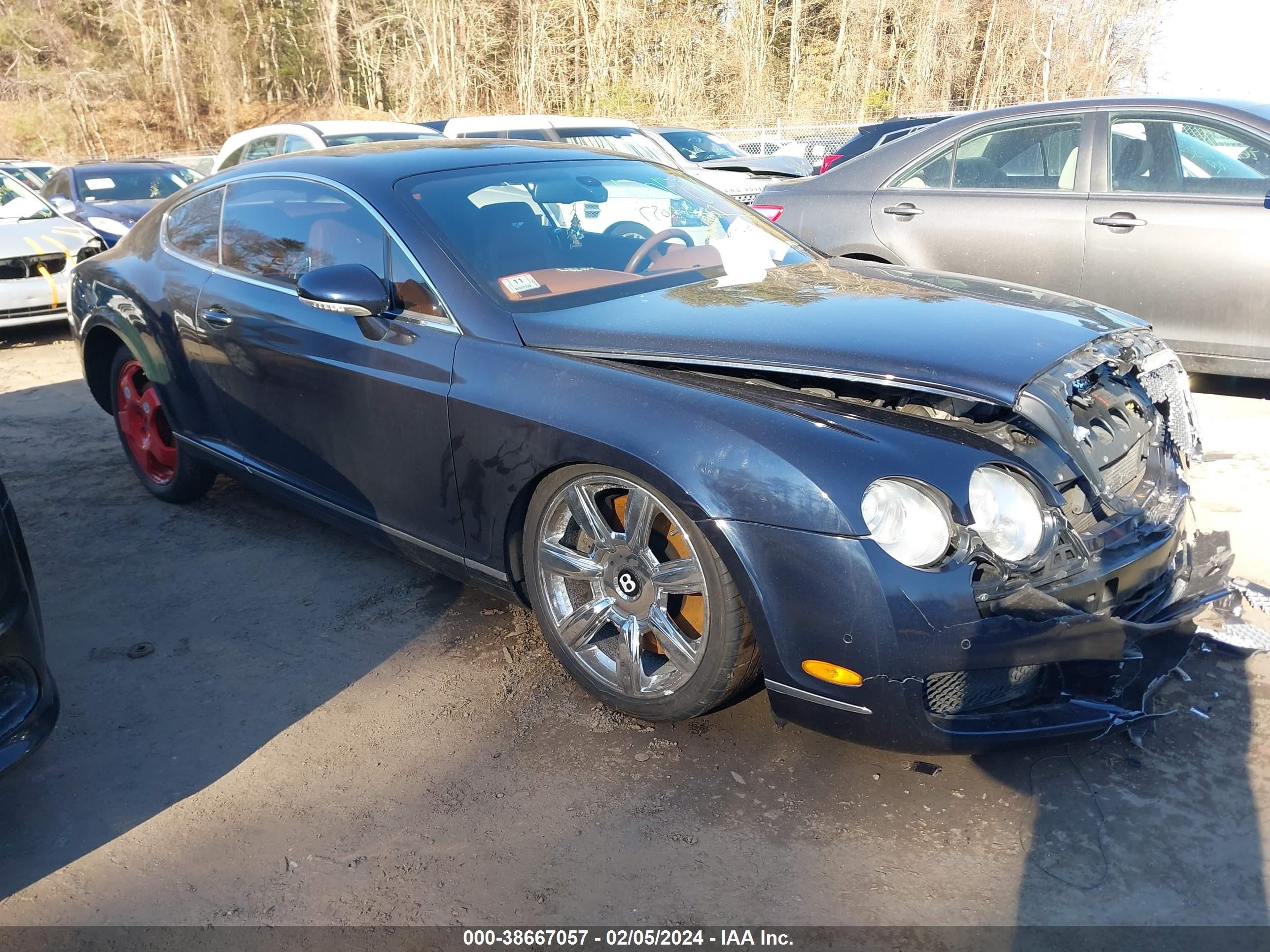 bentley continental gt 2004 scbcr63w84c021563