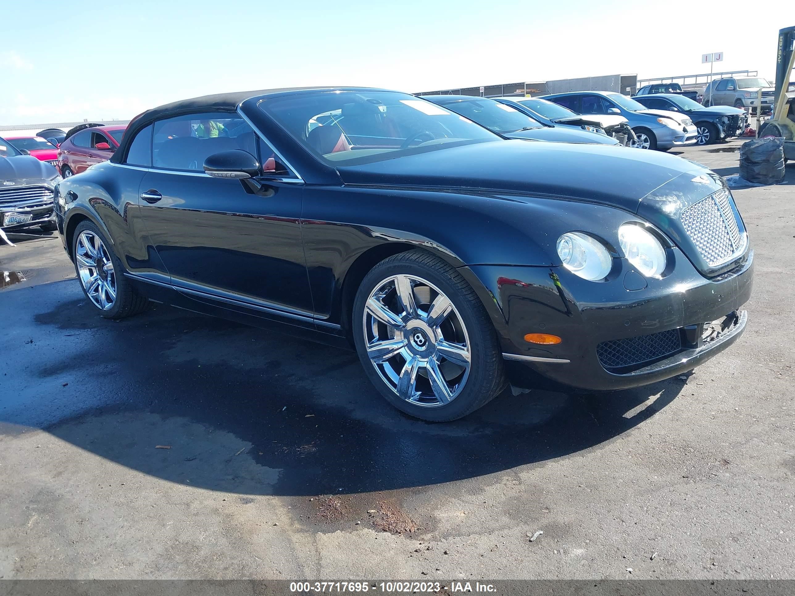 bentley continental gt 2007 scbdr33w27c050564