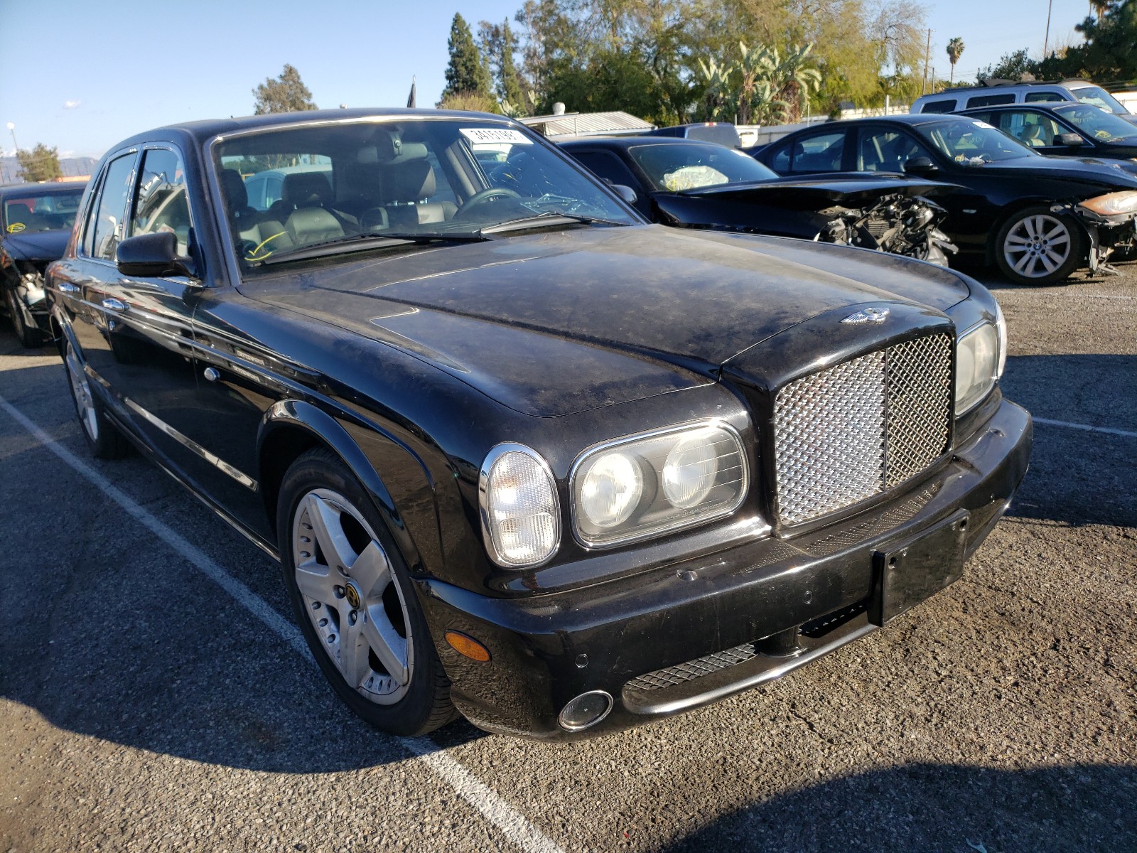 bentley arnage t 2003 scblf34f03cx09240