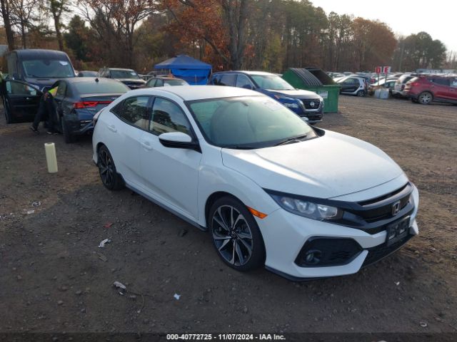 honda civic 2018 shhfk7g40ju228605