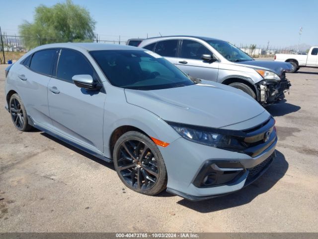 honda civic 2021 shhfk7g40mu204115