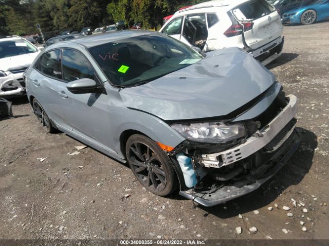 honda civic hatchback 2018 shhfk7g41ju221744