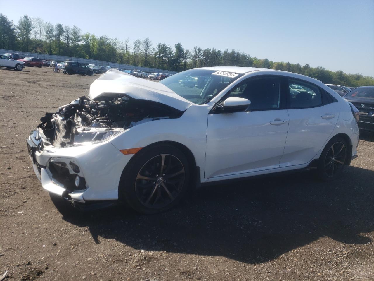 honda civic 2021 shhfk7g43mu215092