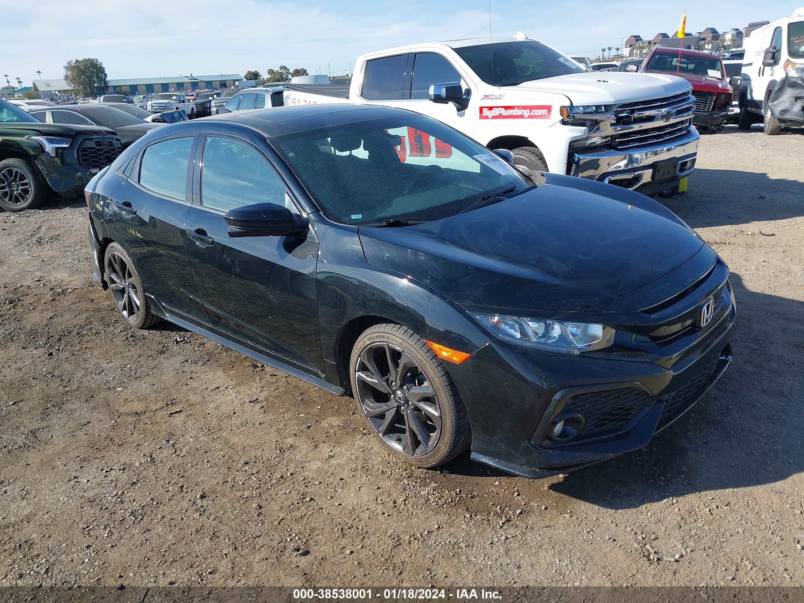 honda civic 2017 shhfk7g48hu303349