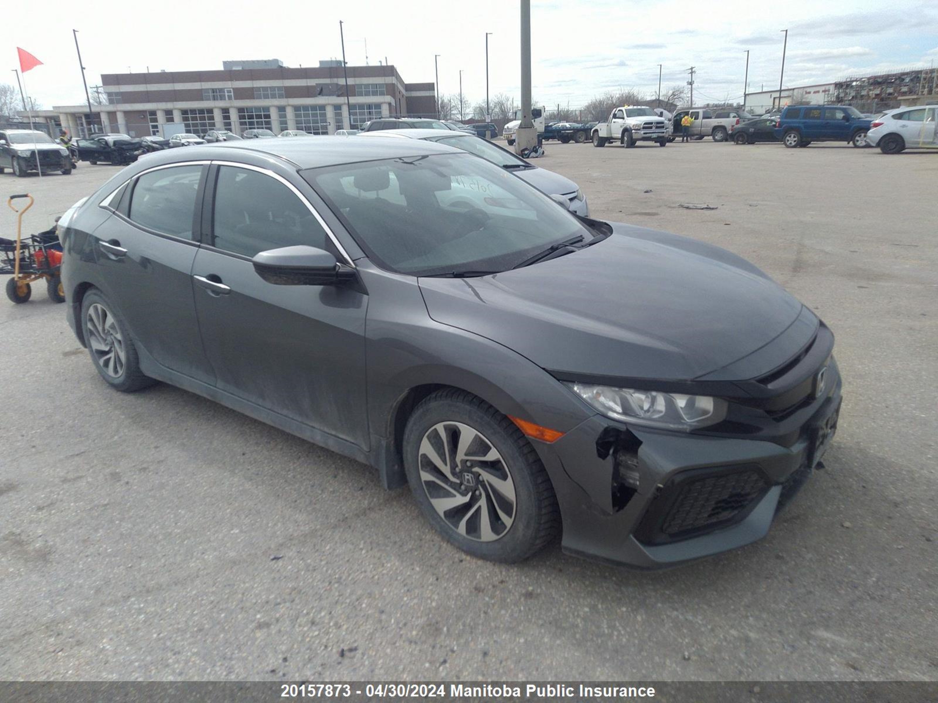 honda civic 2017 shhfk7h21hu307496