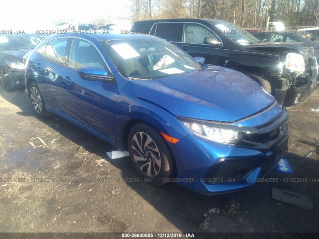 honda civic hatchback 2017 shhfk7h23hu418809