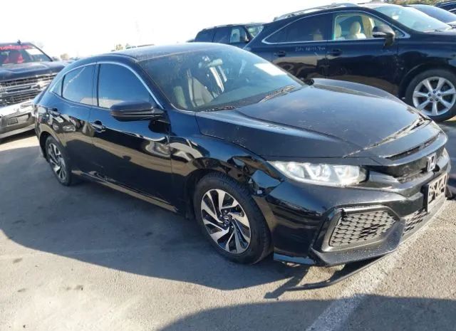 honda civic hatchback 2018 shhfk7h23ju411641