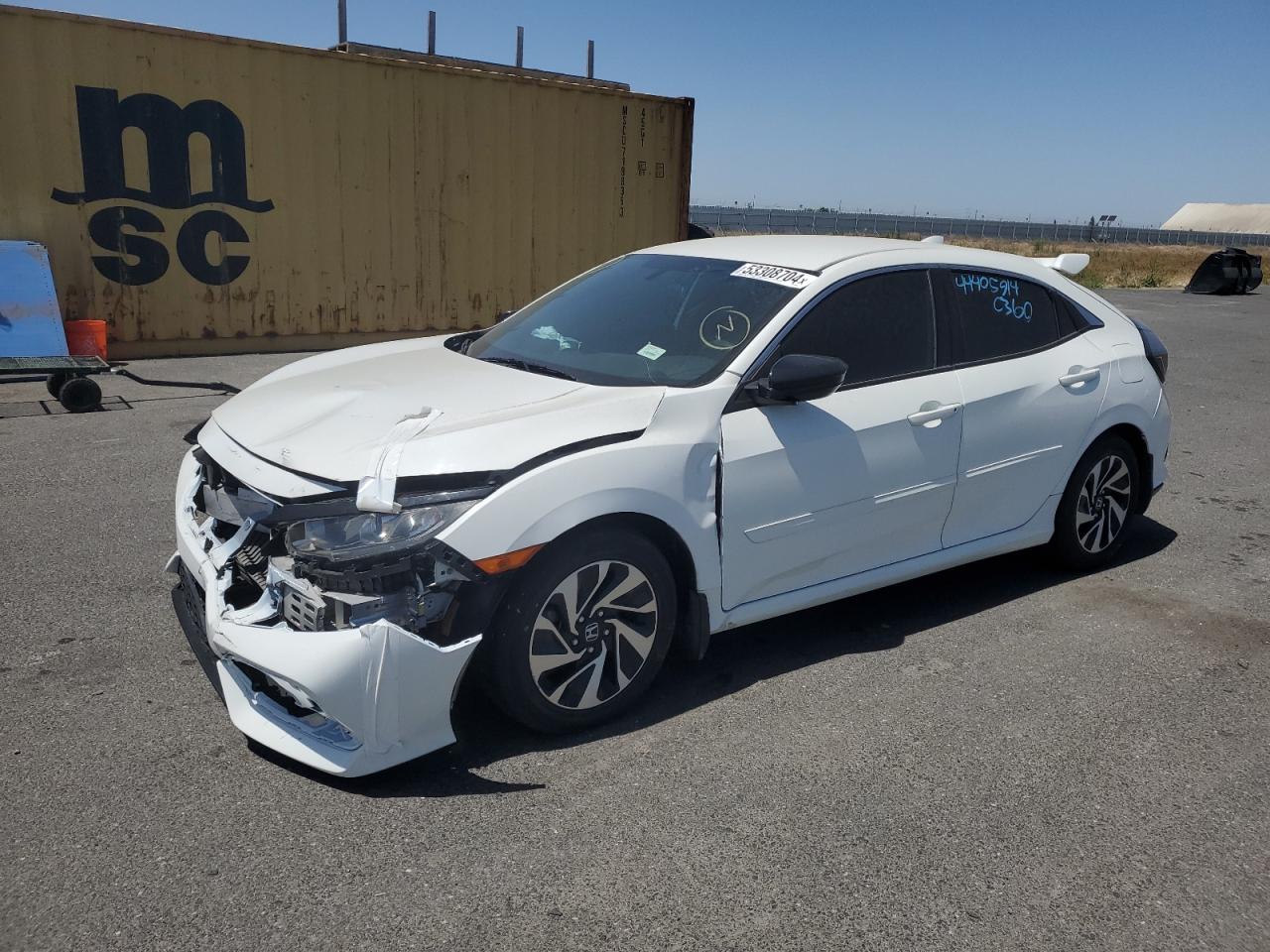 honda civic 2018 shhfk7h23ju415740