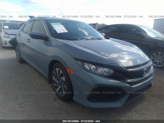 honda civic hatchback 2018 shhfk7h24ju201209