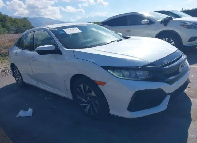 honda civic hatchback 2018 shhfk7h25ju418364