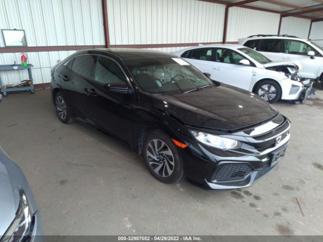 honda civic hatchback 2018 shhfk7h27ju432976