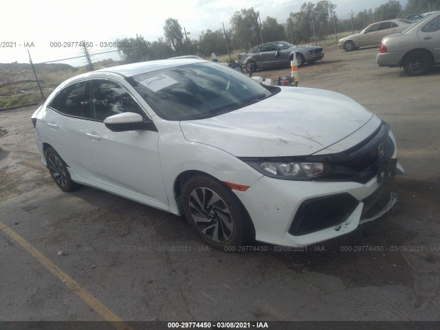 honda civic hatchback 2017 shhfk7h29hu422069