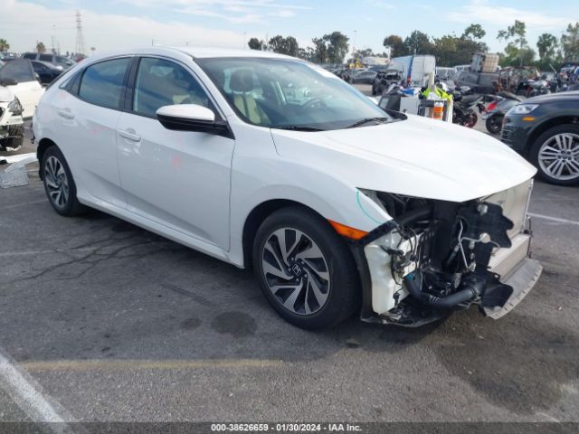 honda civic 2018 shhfk7h29ju432946