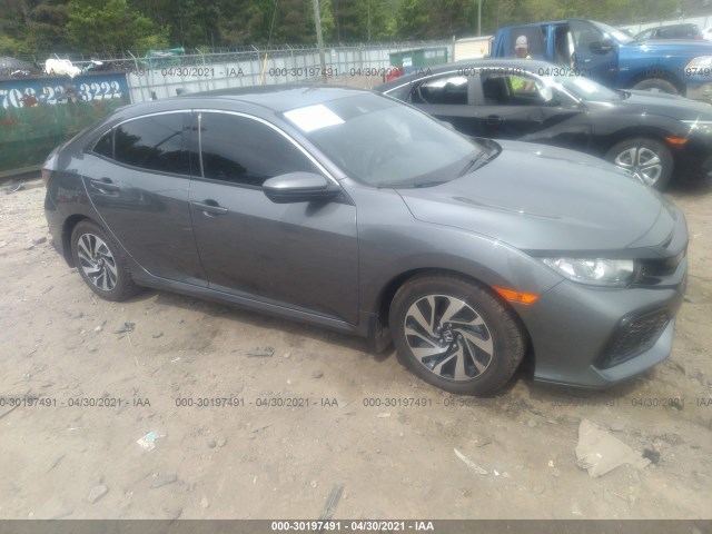 honda civic hatchback 2018 shhfk7h30ju218016