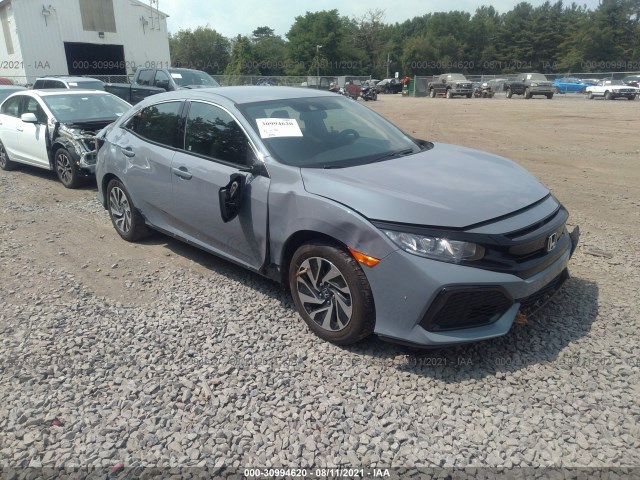 honda civic hatchback 2019 shhfk7h32ku224577