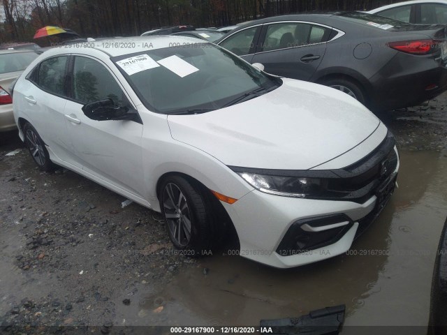 honda civic hatchback 2020 shhfk7h32lu211619