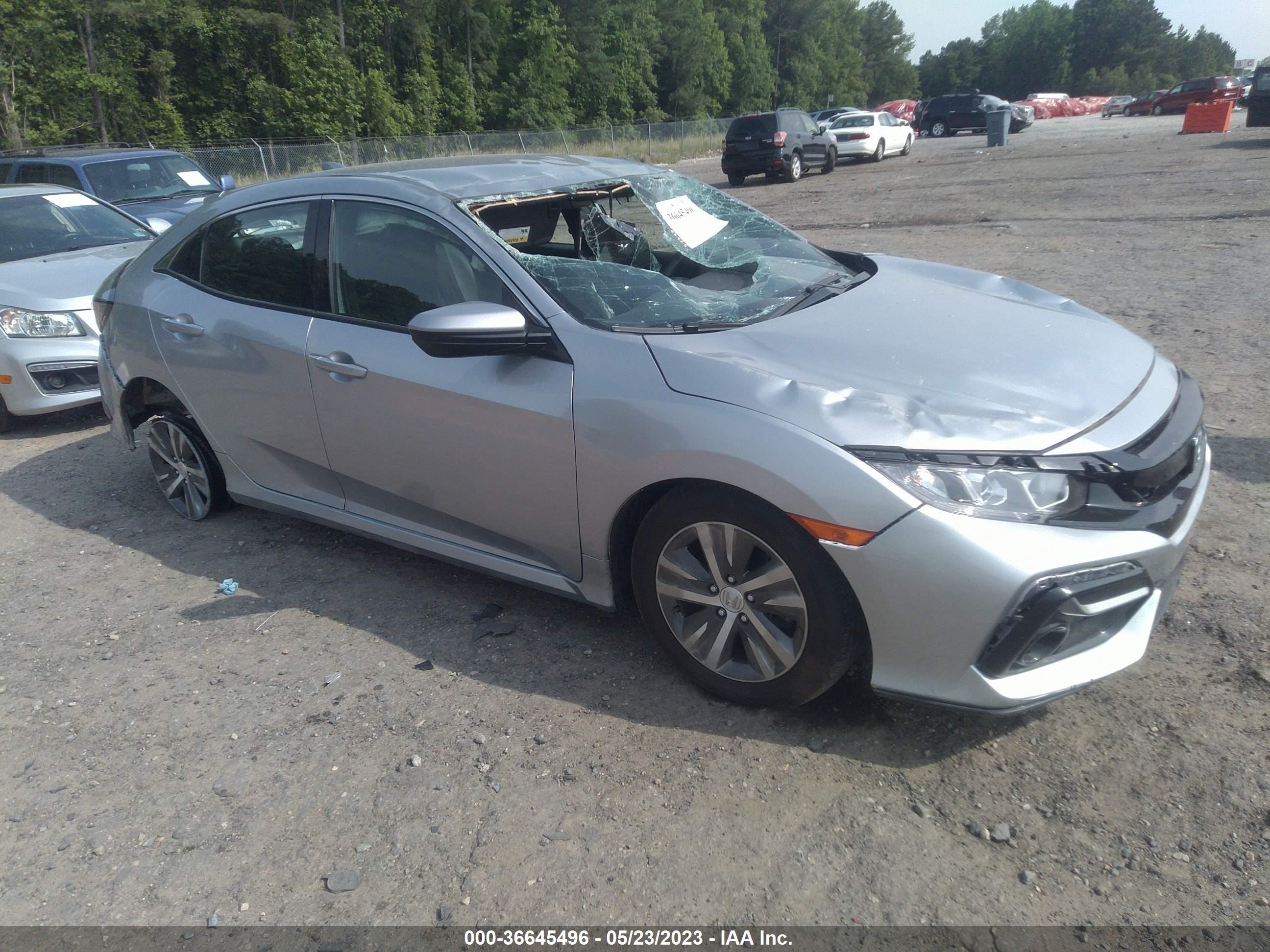 honda civic 2020 shhfk7h32lu416695