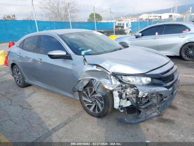 honda civic 2019 shhfk7h33ku412606