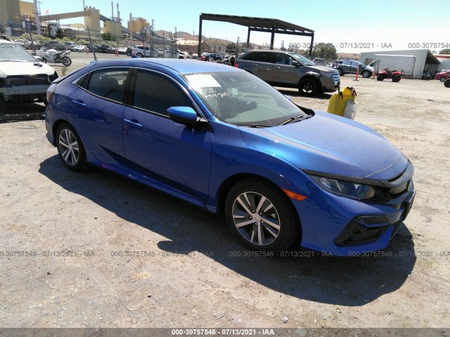 honda civic hatchback 2020 shhfk7h33lu408945