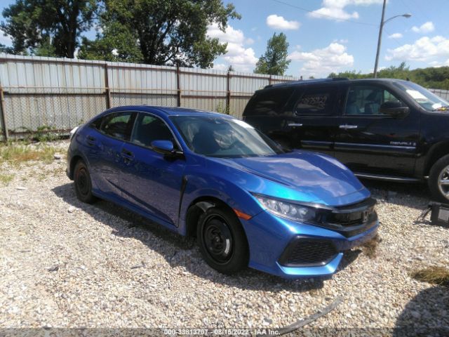 honda civic hatchback 2019 shhfk7h34ku203410