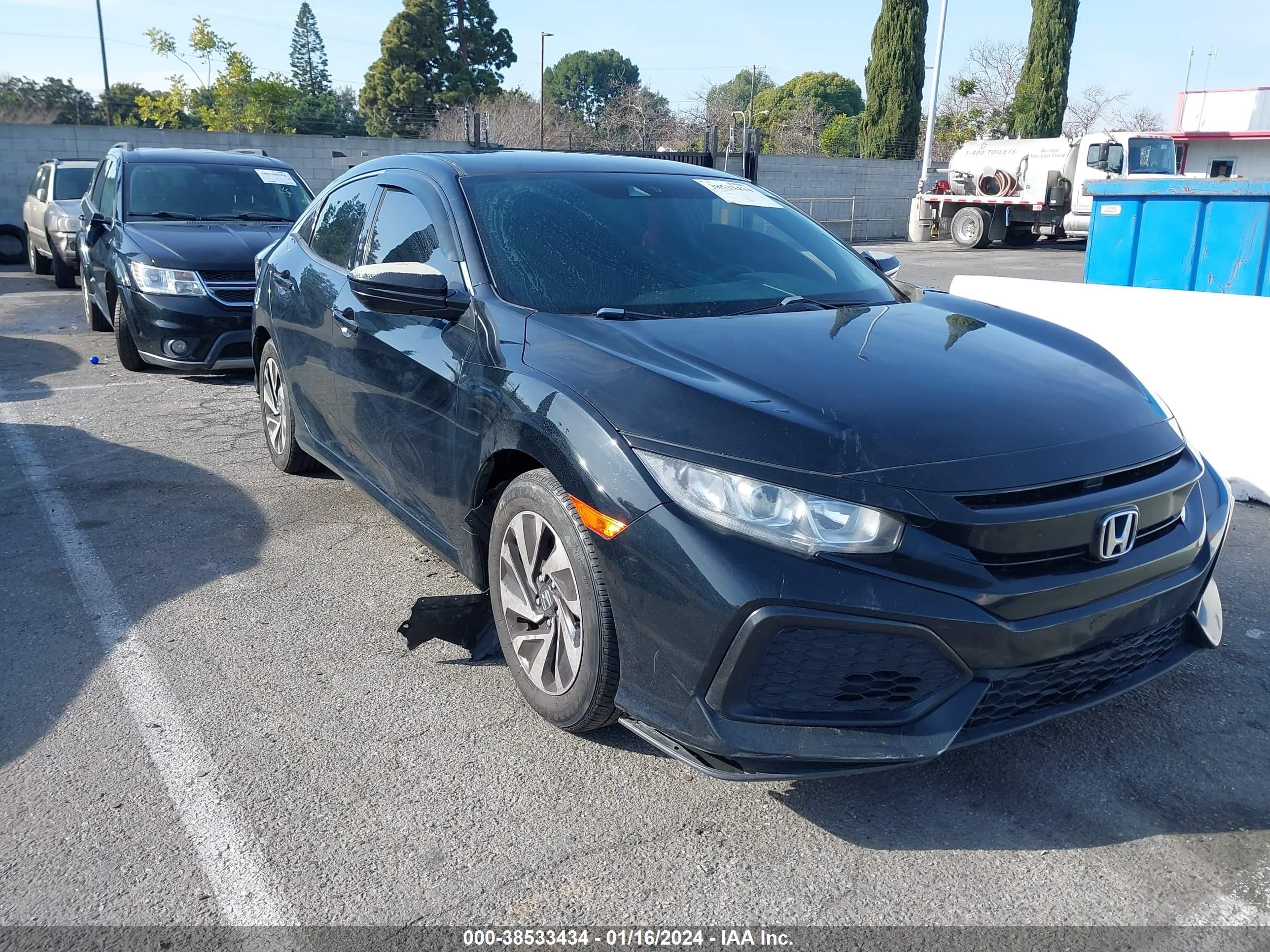 honda civic 2019 shhfk7h35ku411490