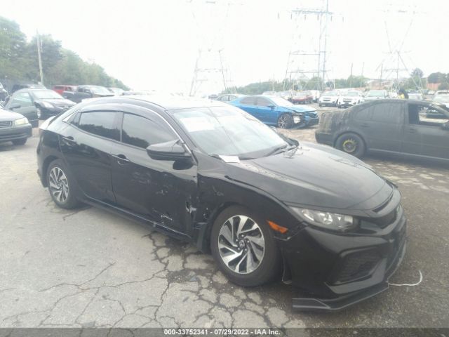 honda civic hatchback 2019 shhfk7h36ku409361