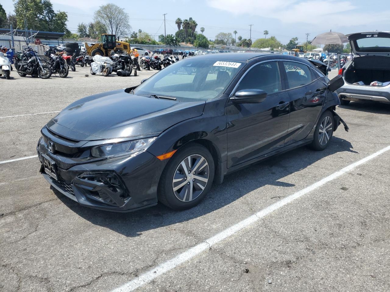 honda civic 2021 shhfk7h37mu405001