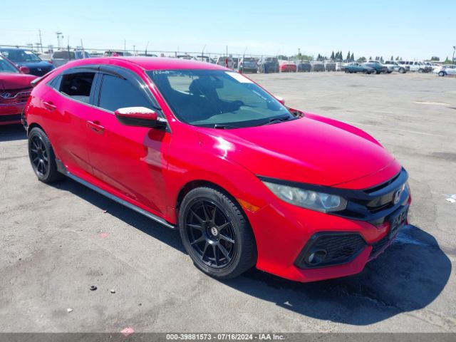 honda civic 2017 shhfk7h40hu404934