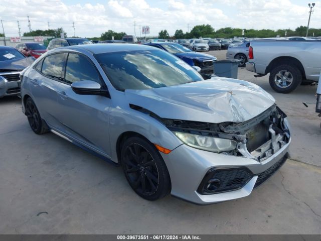 honda civic 2017 shhfk7h40hu407249