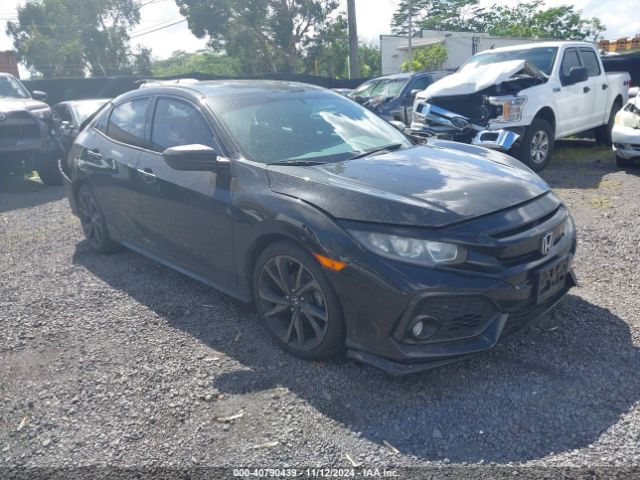 honda civic 2018 shhfk7h40ju231521