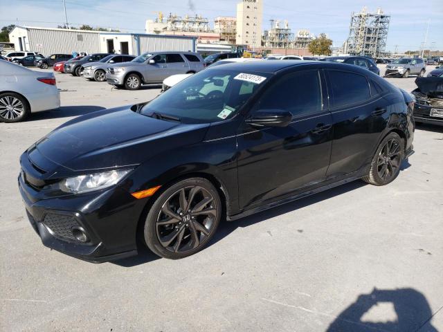 honda civic 2018 shhfk7h40ju239389