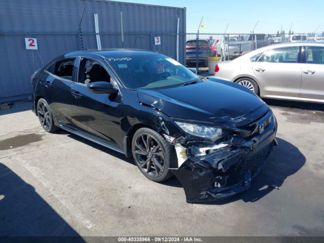 honda civic 2018 shhfk7h40ju423389