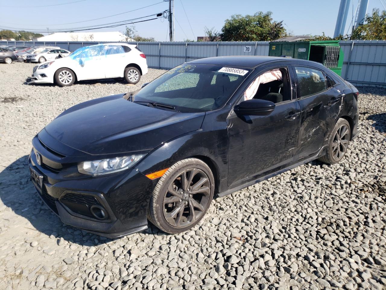 honda civic 2019 shhfk7h40ku422793