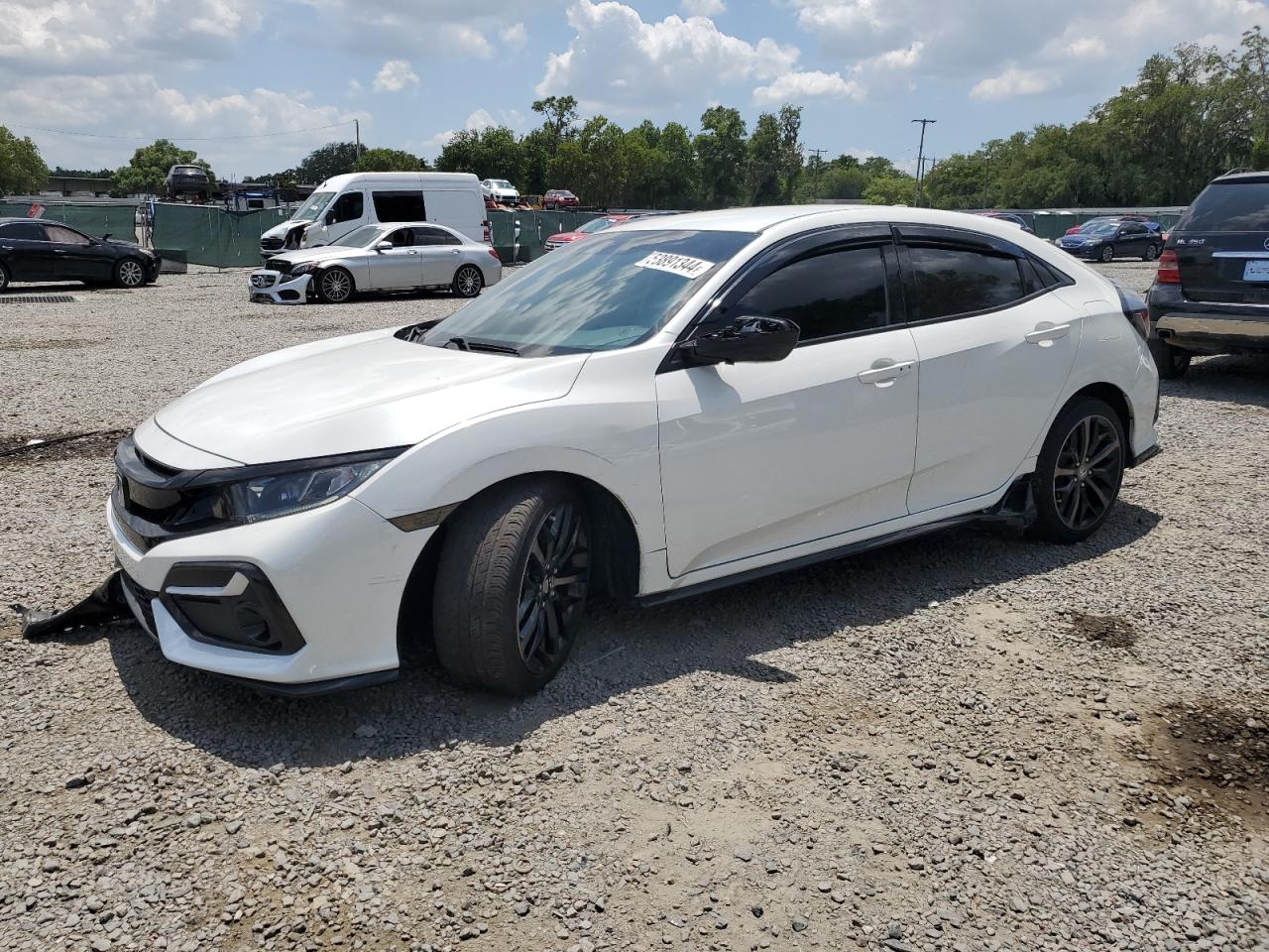 honda civic 2020 shhfk7h40lu216293