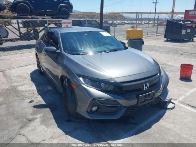 honda civic 2021 shhfk7h40mu420884