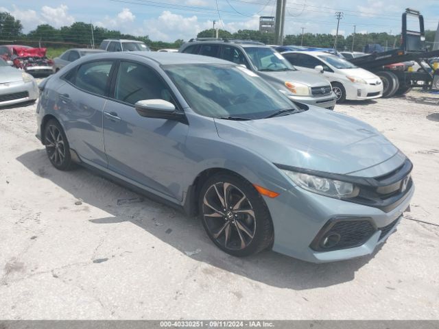 honda civic 2018 shhfk7h41ju239658