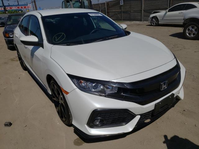 honda civic hatchback 2019 shhfk7h41ku406151