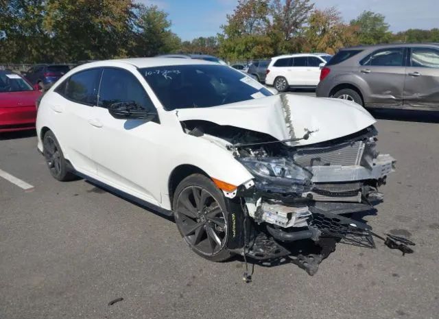 honda civic 2019 shhfk7h41ku415495