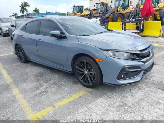 honda civic 2021 shhfk7h41mu201318