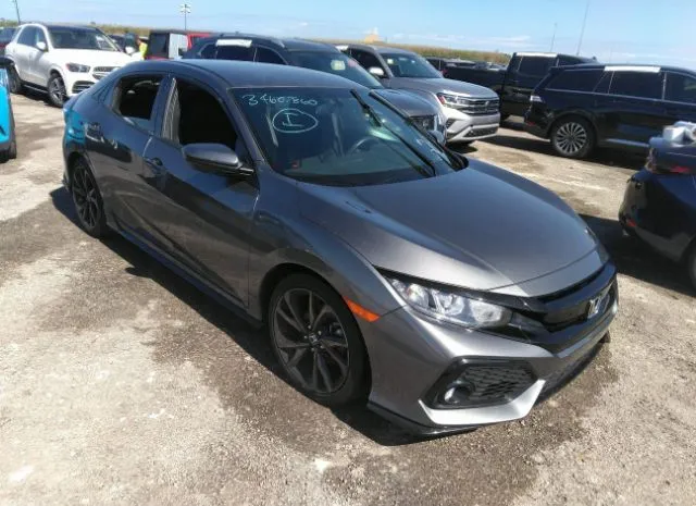 honda civic hatchback 2017 shhfk7h42hu233863