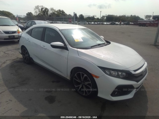 honda civic hatchback 2017 shhfk7h42hu427468